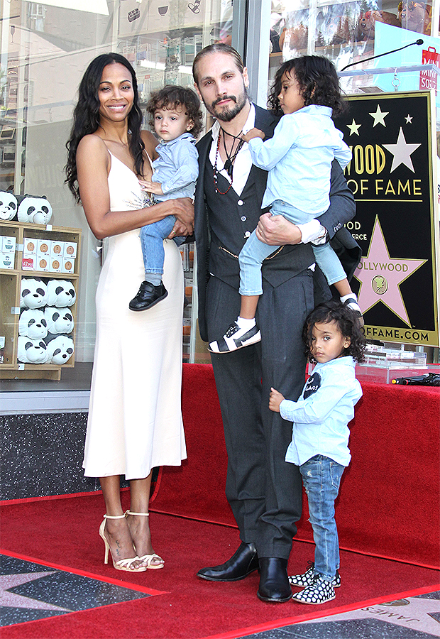 Zoe Saldana Family