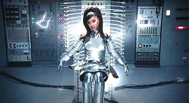 Ariana Grande's Video Is Sexy, Sci-Fi – Hollywood Life