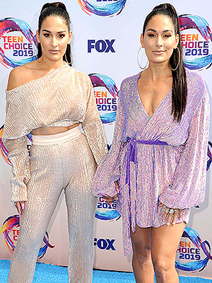 Nikki & Brie Garcia On Red Carpets: Photos Of Their Hottest Looks