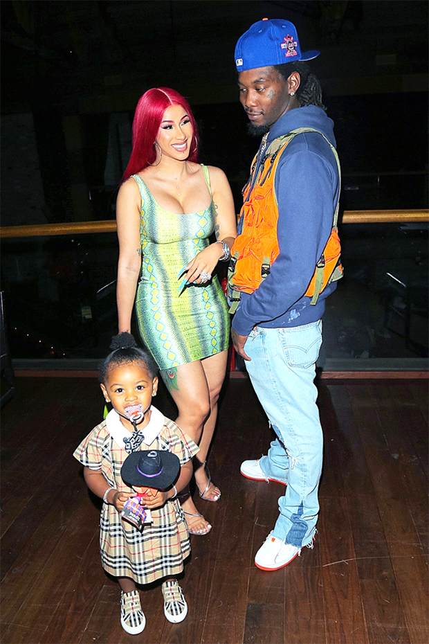 SPOTTED: Cardi B & Offset Pose for a Family Flick in Full Denim Tears  Ensemble – PAUSE Online