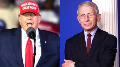 Donald Trump Anthony Fauci