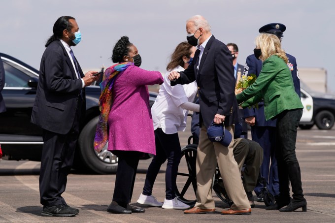 Jill & Joe Biden Visiting Texas