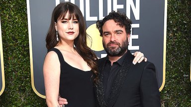 Alaina Meyer & Johnny Galecki