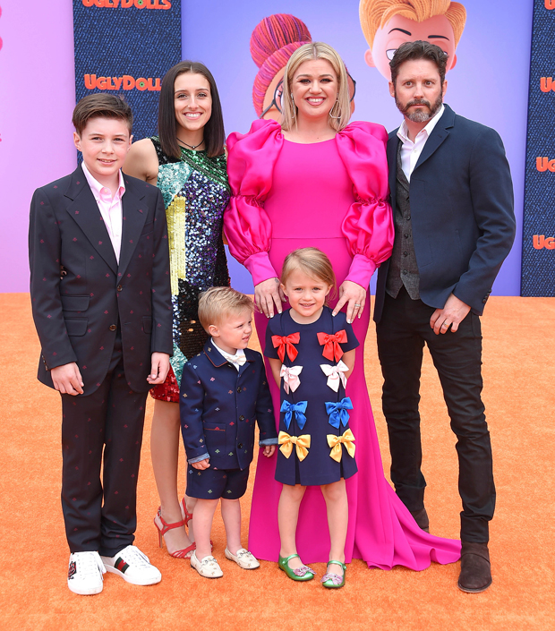 Kelly Clarkson, Brandon Blackstock, Kids