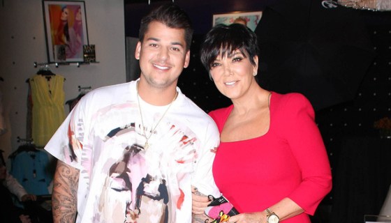 Rob Kardashian, Kris Jenner