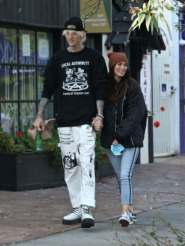 Machine Gun Kelly Thanks Megan Fox For Helping Him Kick Drug Habit Hollywood Life