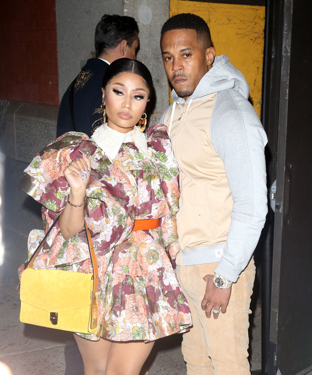 Nicki Minaj & Kenneth Petty At Fendi Party: They Have Rare Night Out –  Hollywood Life