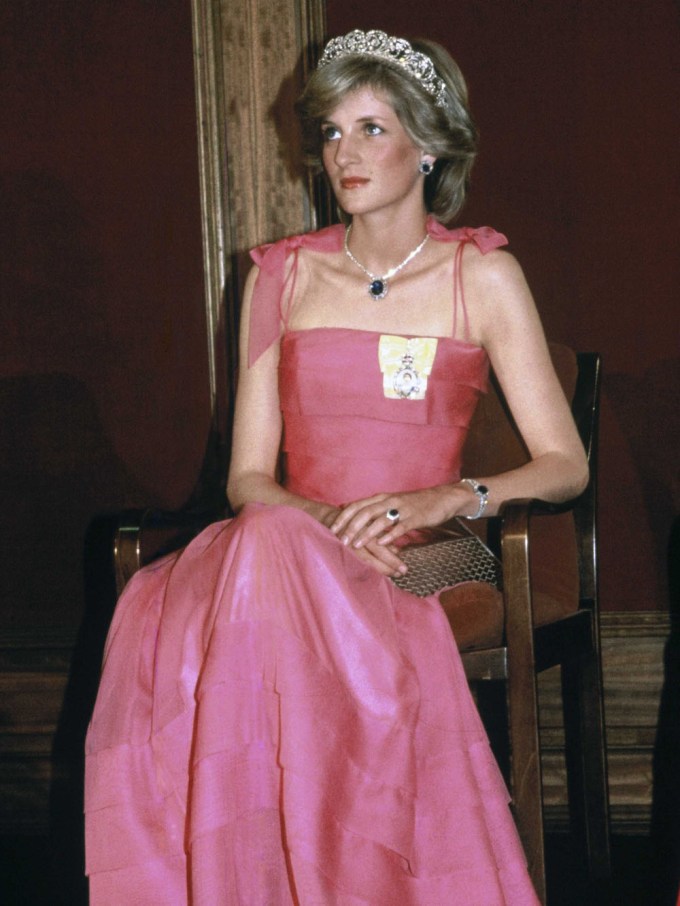 Princess Diana In Pink