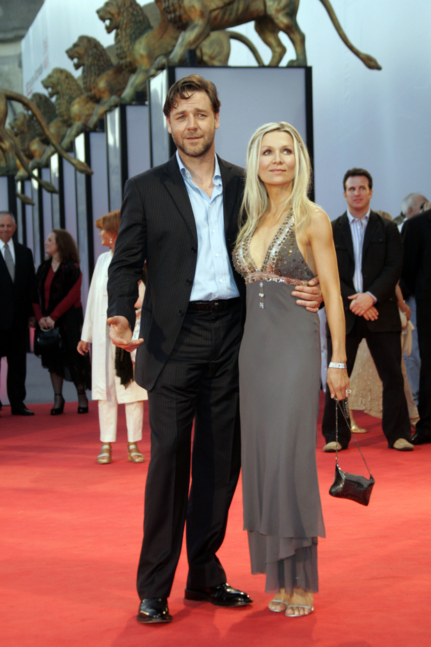 Russell Crowe and Danielle Spencer