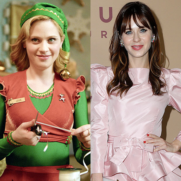 Elf Cast Then Now See Will Ferrell Zooey Deschanel More Today   Zooey Deschanel Elf Then And Now Everett Ap 