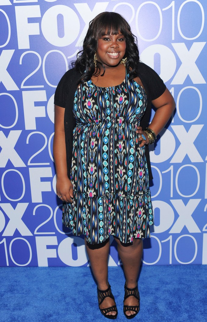 Amber Riley At Fox Party In 2020