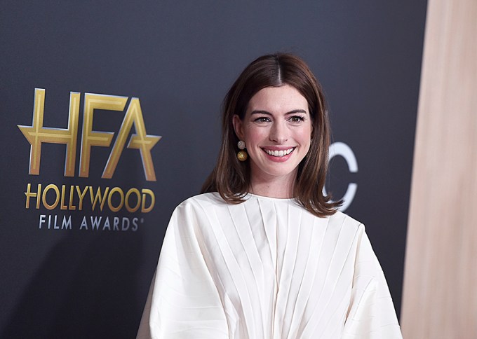 Anne Hathaway at the Hollywood Film Awards