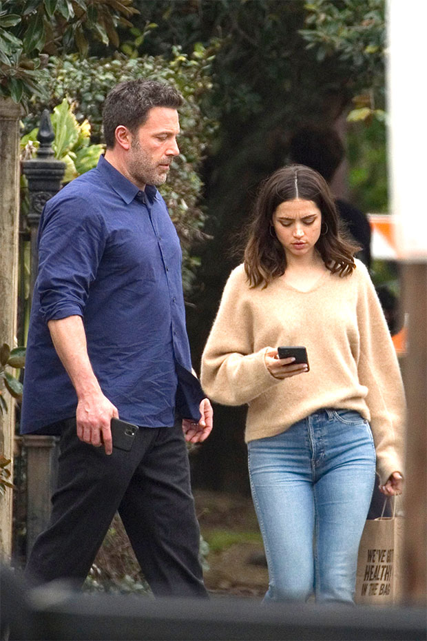 Ana de Armas, 32, flashes HUGE diamond ring on engagement finger as she  kisses Ben Affleck, 48, in PDA display