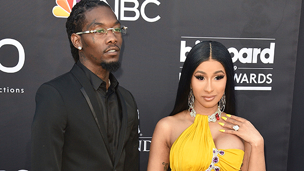 Cardi B & Offset Go Shopping: Cardi Wears a Bathrobe & Slippers