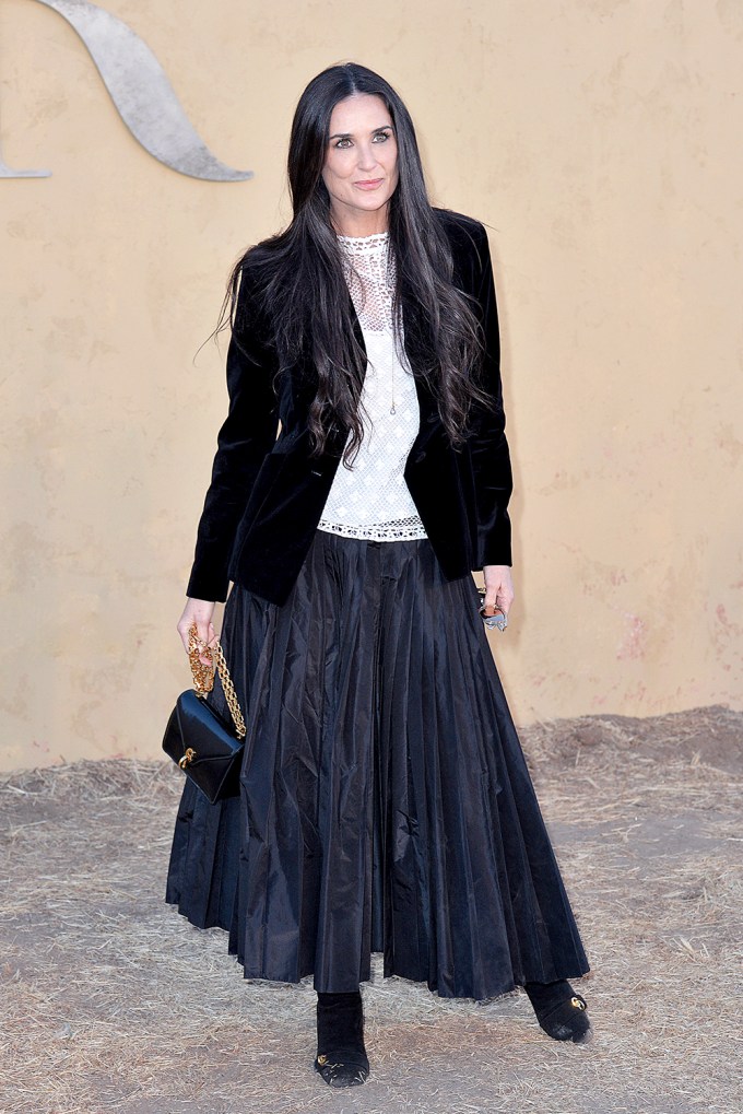 Demi Moore Attends the Christian Dior Cruise 2018