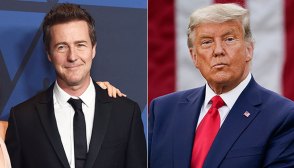 Ed Norton Donald Trump
