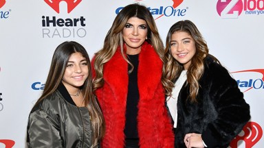 Teresa Giudice with daughters Gia & Milania