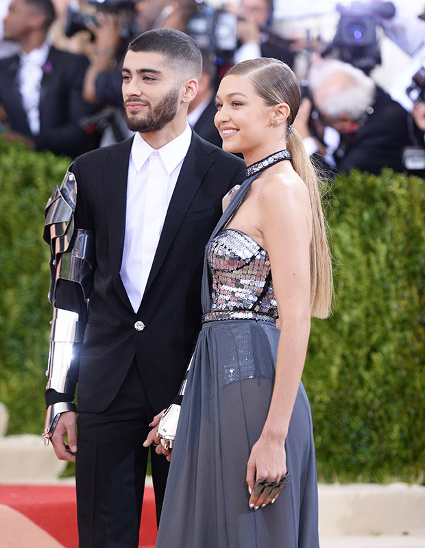 Gigi Hadid and Zayn Malik