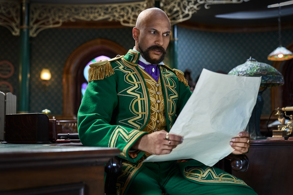 JINGLE JANGLE: A CHRISTMAS JOURNEY (2020)
Keegan-Michael Key as Gustafson. 
Cr.Gareth Gatrell/NETFLIX