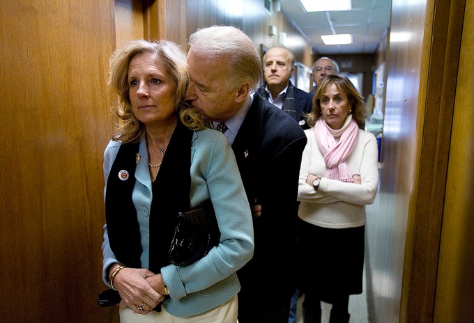 Joe Biden & Jill Biden At The 2008 Iowa Caucus