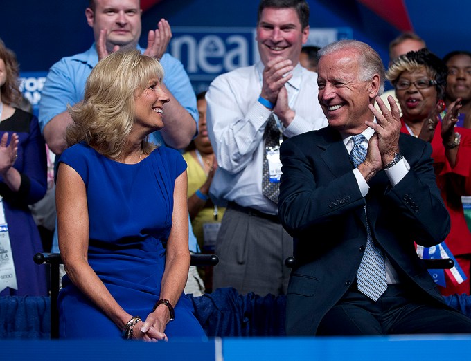 Joe Biden & Jill Biden At The 2012 National Educational Association Meeting