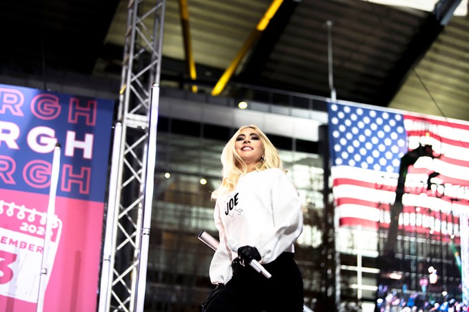 Lady Gaga Campaigning For Joe Biden