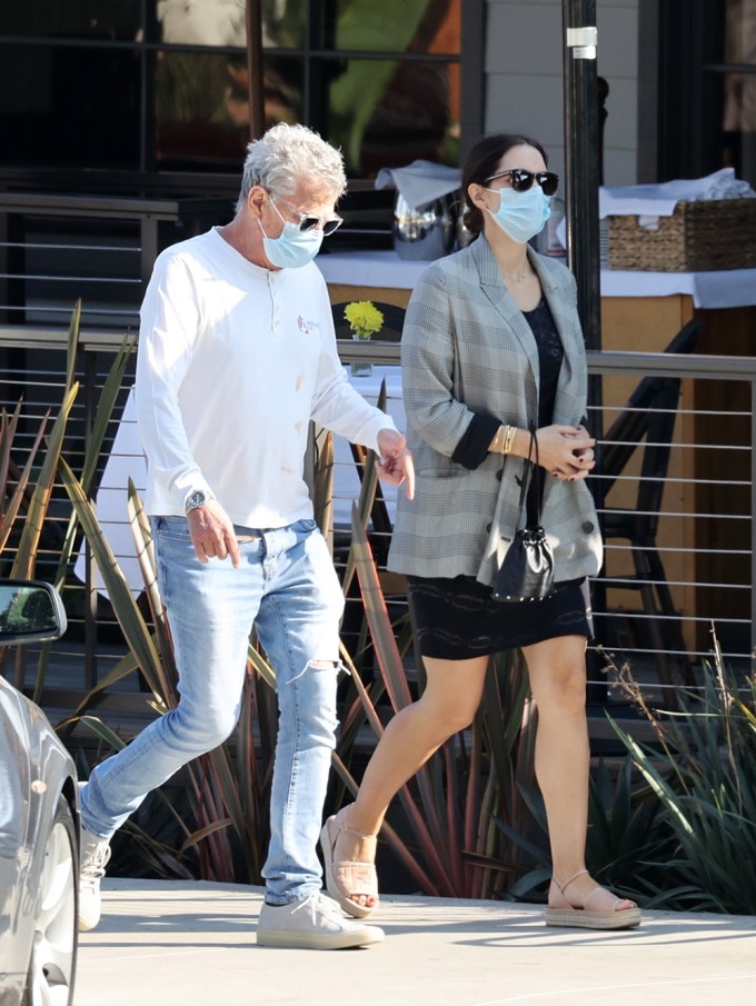 Katharine McPhee & David Foster out to Lunch