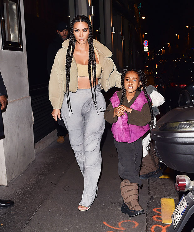 Kim Kardashian & North West Rock Matching SKIMs Outfits — See Pics –  Hollywood Life