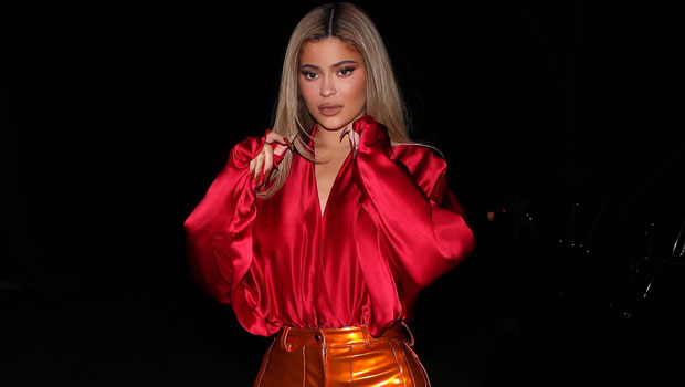 kylie-jenner-gucci-ss16-iconic-cherry-red-pleated-midi-skirt-matching-blouse  – Fashion Bomb Daily