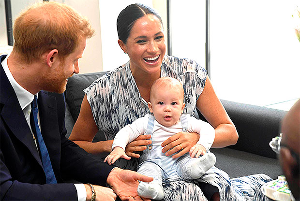 Meghan Markle & Prince Harry & son Archie