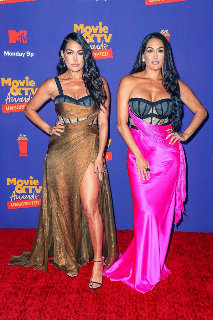Nikki & Brie Garcia At 2021 MTV Movie & TV Awards