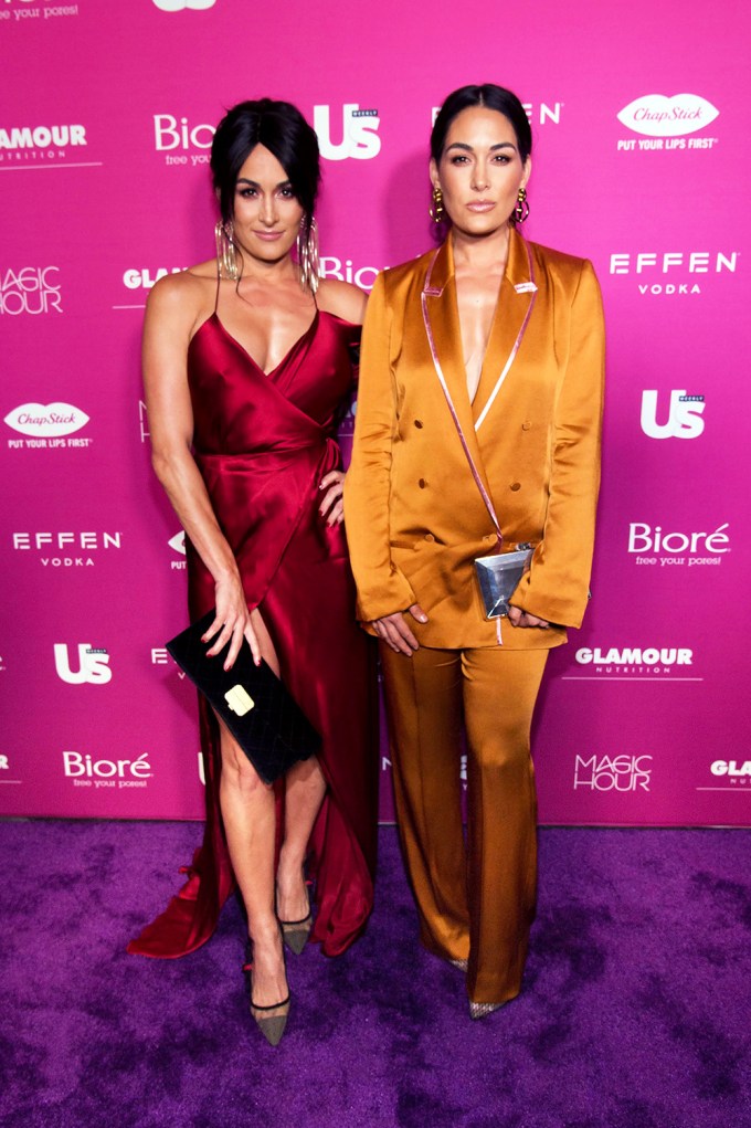 Nikki & Brie Bella At The ‘US Weekly’ Party 2018