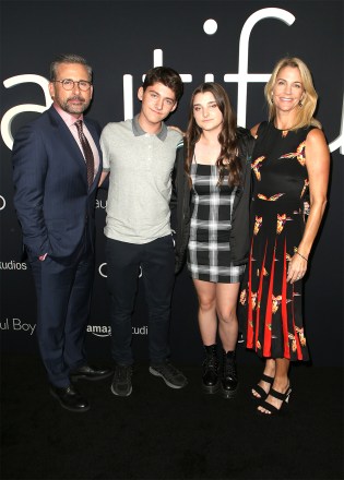 Steve Carell, John Carell, Elisabeth Carell and Nancy Carell
'Beautiful Boy' film premiere, Los Angeles, USA - 08 Oct 2018