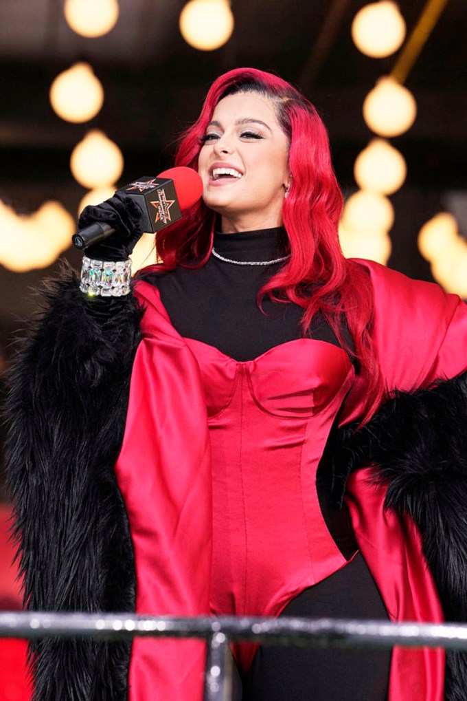 Bebe Rexha Sings During The Macy’s Parade
