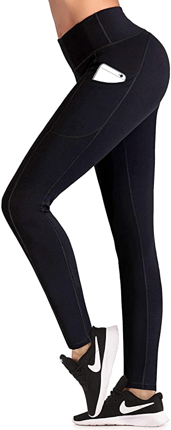  Heathyoga Fleece Lined Leggings Women Thermal Leggings for  Women with Pockets Warm Leggings for Winter Yoga Pants Black : Sports &  Outdoors