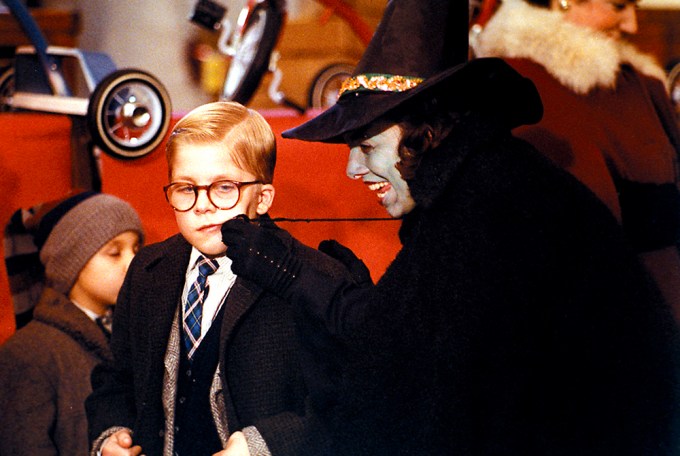 Peter Billingsley On Set Of ‘A Christmas Story’