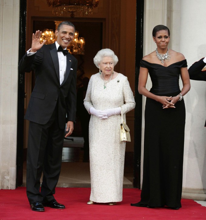President Barack Obama and wife Michelle on a State Visit to the United Kingdom