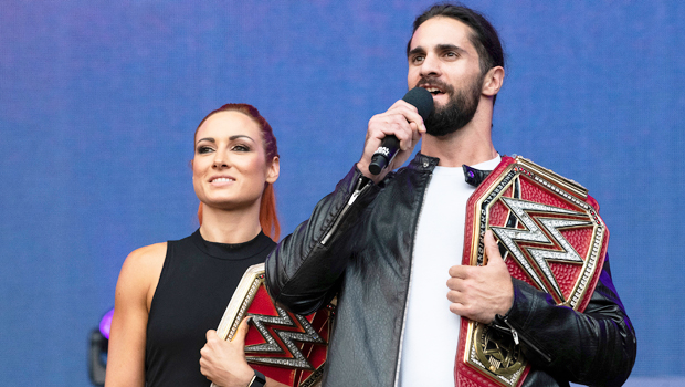 WWE Superstar Becky Lynch Welcomes First Child with Fiancé Seth Rollins:  'Love of Our Lives