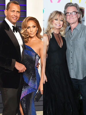 Jennifer Lopez, Alex Rodriguez, Goldie Hawn, Kurt Russell