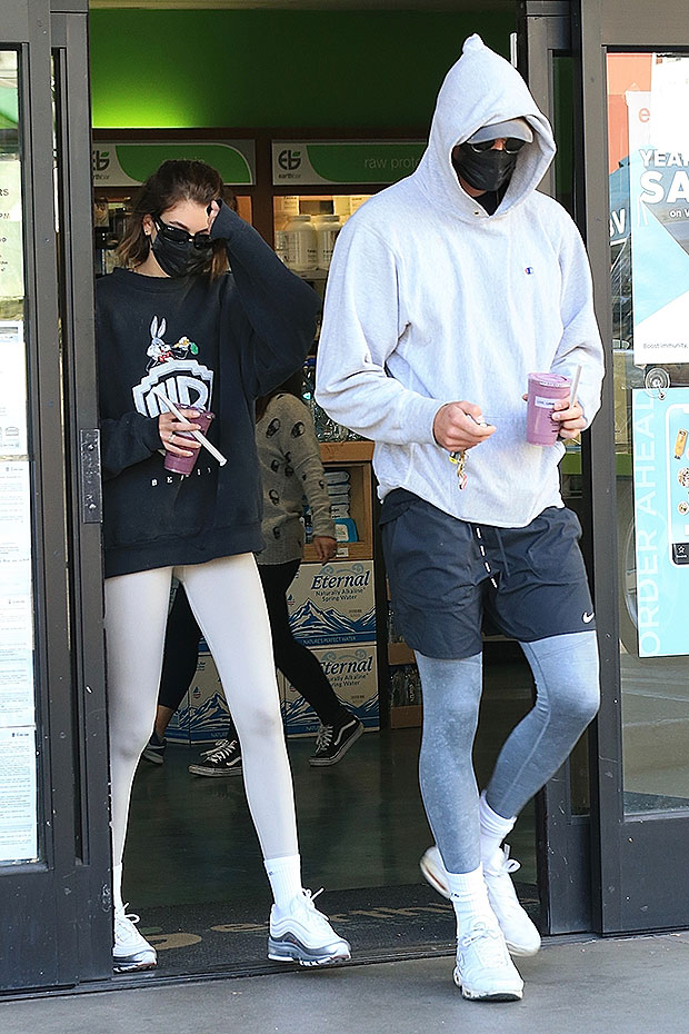 Kaia Gerber and Jacob Elordi