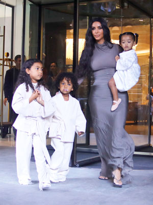 Kim Kardashian, Kids