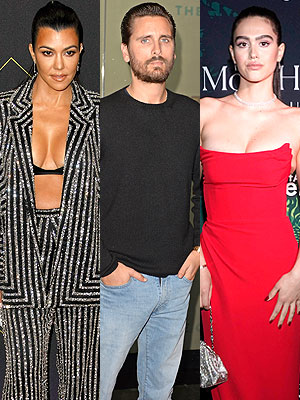 Kourtney Kardashian, Scott Disick, Amelia Hamlin
