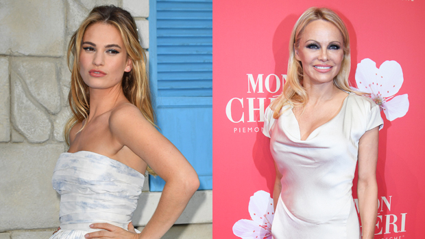 Lily James, Pamela Anderson