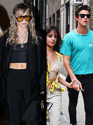 Miley Cyrus, Camila Cabello, Shawn Mendes