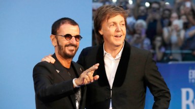 Ringo Starr and Paul McCartney