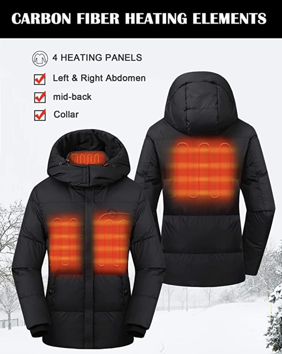 heated jacket for women