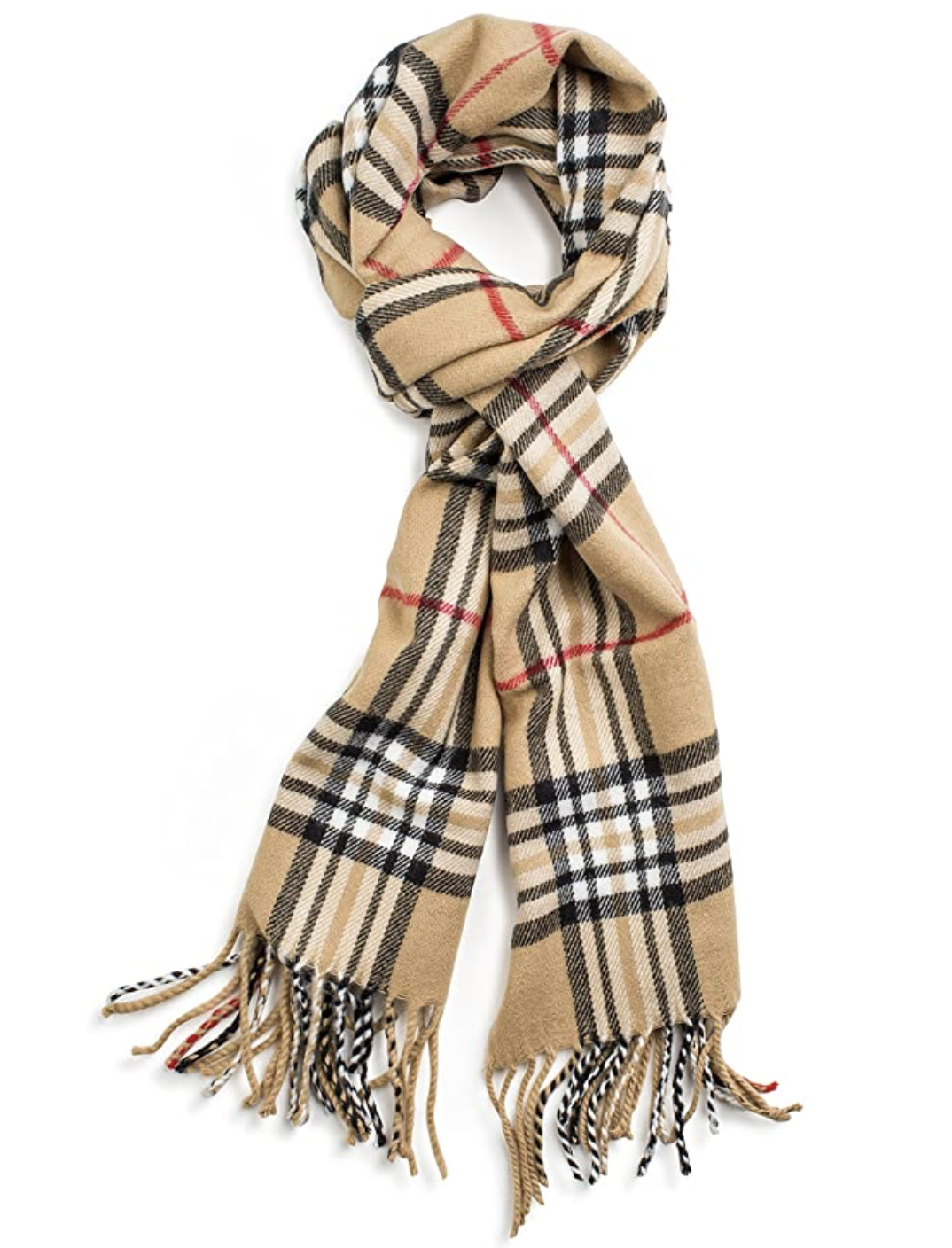 plaid scarf