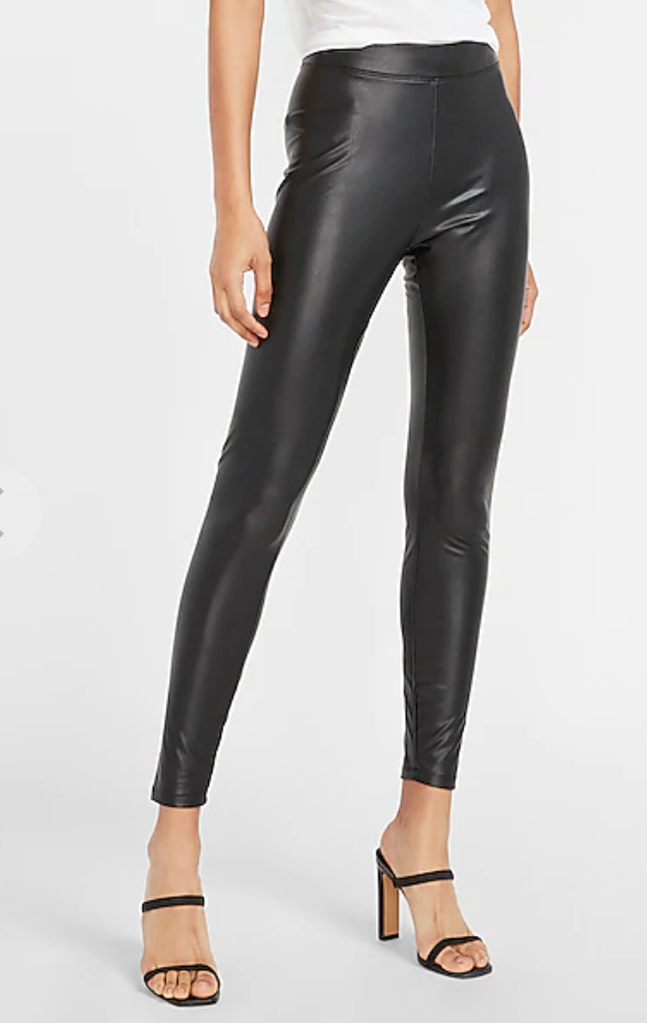 These Beloved Leather Leggings on  Have 12,000 Perfect Ratings