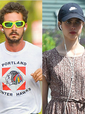 Shia LaBeouf & Margaret Qualley