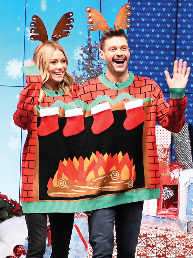 Stars Wearing Ugly Christmas Sweaters